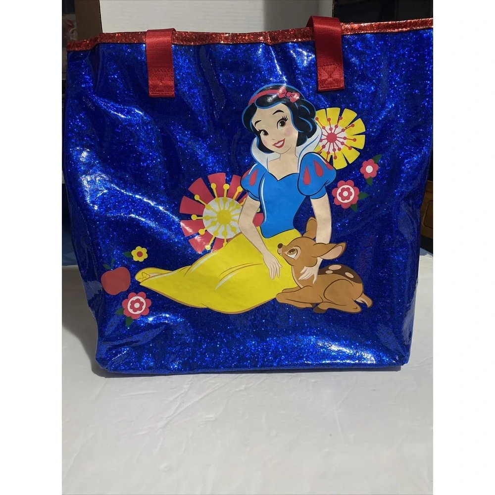 Disney Store Princess‎ Snow White Swim/Beach Tote Bag Accessory New W/Tags Blue